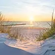 Fotobehang met strand
