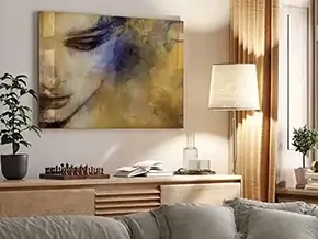 Plexiglas schilderij