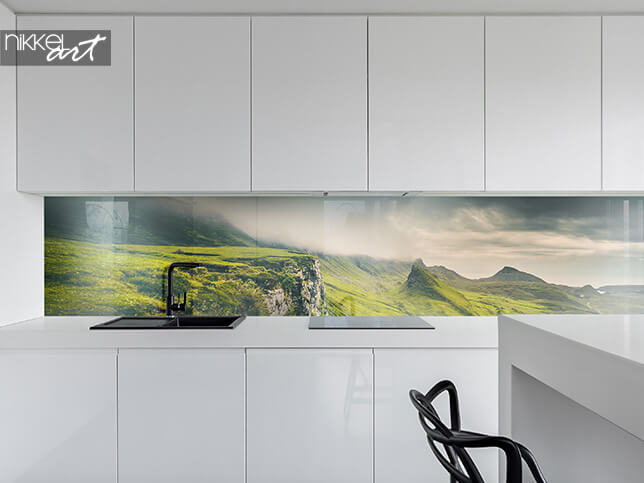 Keuken foto achterwand op maat - Bekijk ons ruime aanbod keuken achterwand foto online - Nikkel-Art.nl