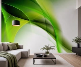 Fotobehang Abstracte golf