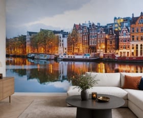Fotobehang Amsterdam