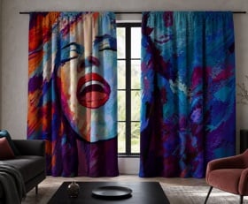 Gordijnen Art studio