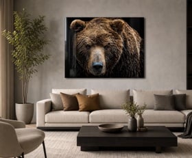 Plexiglas schilderij Beren
