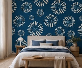 Fotobehang Bloemenprints patronen