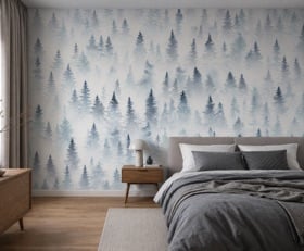 Fotobehang Bos patronen