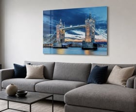 Plexiglas schilderij Bruggen