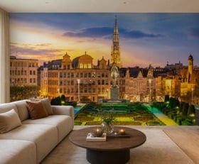 Fotobehang Brussel