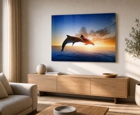 Plexiglas schilderij Dolfijn