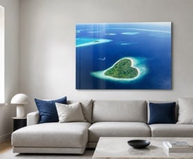 Plexiglas schilderij Eiland