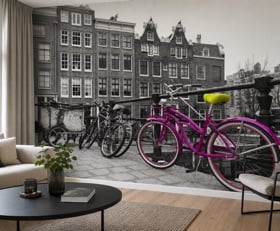 Fotobehang Fiets
