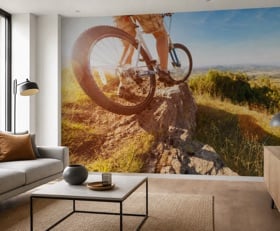 Fotobehang Fietsen