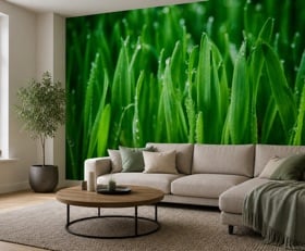 Fotobehang Gras