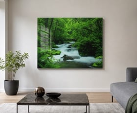 Plexiglas schilderij Groen