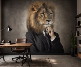 Fotobehang Hipster dieren