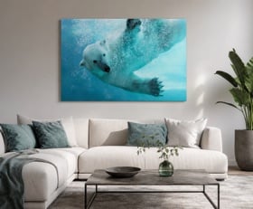 Plexiglas schilderij Ijsbeer