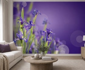 Fotobehang Iris