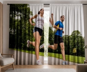 Gordijnen Joggen