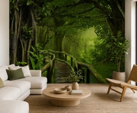 Fotobehang Jungle
