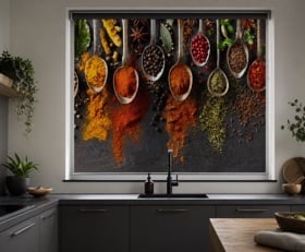 Rolgordijnen Keuken