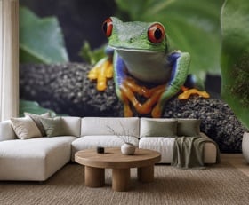 Fotobehang Kikker