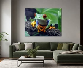 Plexiglas schilderij Kikker