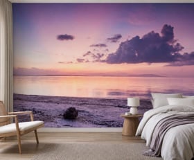 Fotobehang Lavendelkleur