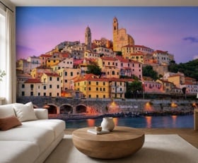 Fotobehang Liguria
