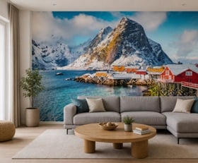 Fotobehang Lofoten