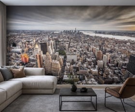 Fotobehang Luchtfoto