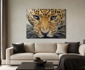 Plexiglas schilderij Luipaard
