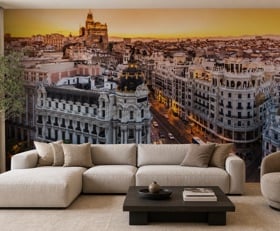 Fotobehang Madrid