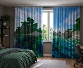 Gordijnen Minecraft