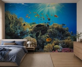 Fotobehang Onder water