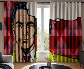 Gordijnen Pop art