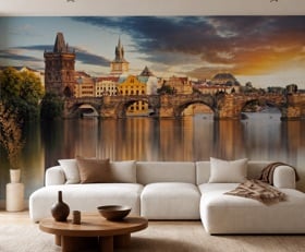 Fotobehang Praag