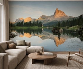 Fotobehang Reflectie