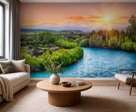 Fotobehang Rivier