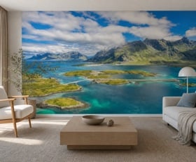Fotobehang Scandinavië
