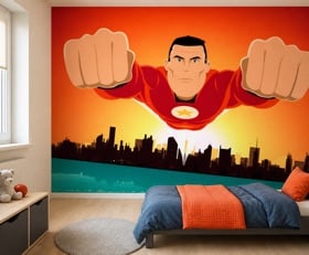 Fotobehang Superhelden