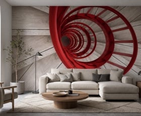 Fotobehang Trappen
