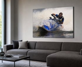Plexiglas schilderij Watersport