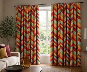 Gordijnen Zigzag