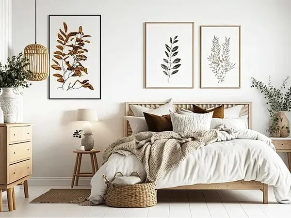 Fotobehang slaapkamer kiezen: motief, kleur en plaatsing