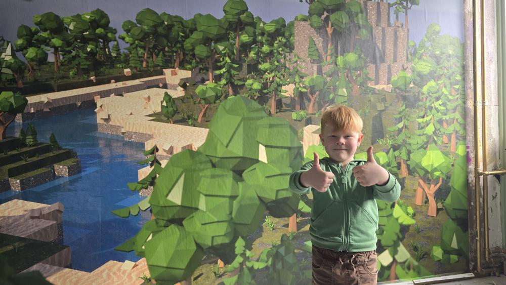 Fotobehang kinderkamer klantfoto