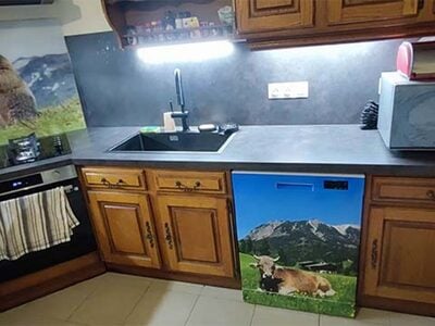 Keuken foto achterwand met Murmeltier