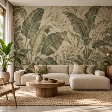 Woonkamer — Fotobehang