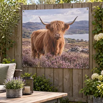 Schotse hooglander — Tuinposters