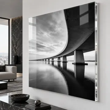 Zwart-wit — Plexiglas schilderijen