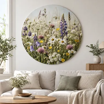 Bloemen — Wandcirkels