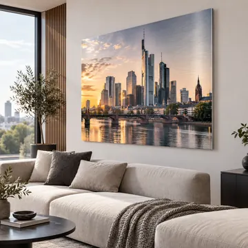 Woonkamer — Aluminium schilderijen